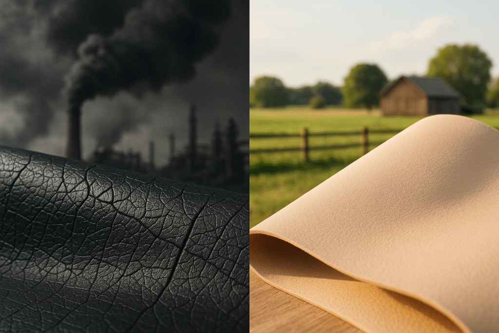 Sustainable Leather Alternatives Vegan Leather | Plant based Leather | Eco Leather